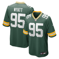 Green Bay Packers Devonte Wyatt Green Player Game Jersey