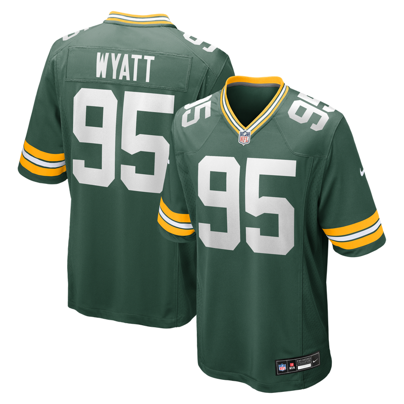 Green Bay Packers Devonte Wyatt Green Player Game Jersey