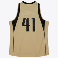 Dallas Mavericks Dirk Nowitzki 2010 Swingman Jersey - Khaki