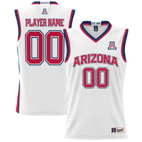 Arizona Wildcats NIL Pick-A-Player Basketball Jersey - White