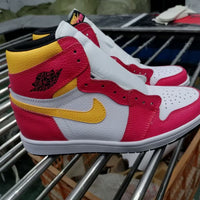 Sneakers, Pink White Yellow Colorway, Lace Up Design, Casual Gift for Sneaker Fans