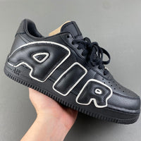 Low Top Sneakers, White Black Colorway, Reflective Detail, Lace Up Design, Casual Gift for Sneaker Fans