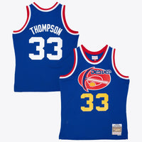 Denver Nuggets David Thompson 1975 Dark Authentic Jersey - Royal Blue