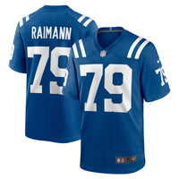 Indianapolis Colts Bernhard Raimann Royal Player Game Jersey