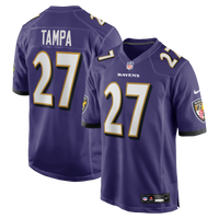 Baltimore Ravens T.J. Tampa Purple Team Game Jersey