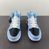 Mid Top Sneakers, White Black Colorway, Lace Up Design, Casual Gift for Sneaker Fans