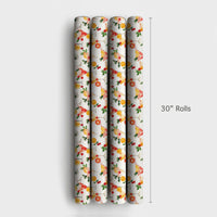 Holiday Martini Drink Gift Wrap, Christmas Cocktail Wrapping Paper, Festive Watercolor Alcohol Wrapping Paper, Party Season Gift Wrap