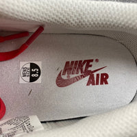 Low Top Sneakers, White Red Colorway, Reverse Hook Design, Lace Up Design, Casual Gift for Sneaker Fans
