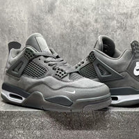 Mid Top Sneakers, Gray Colorway, Lace Up Design, Casual Gift for Sneaker Fans