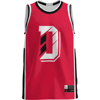 Davidson Wildcats Lightweight Basketball Jersey - Red