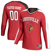 Louisville Cardinals NIL Pick-A-Player Lightweight Collegiate Volleyball Fashion Jersey - Red