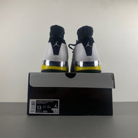 Low Top Sneakers, White Black Yellow Colorway, Lace Up Design, Casual Gift for Sneaker Fans