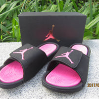 Slides, Black Pink Colorway, Slip On Design, Casual Gift for Shoe Lovers