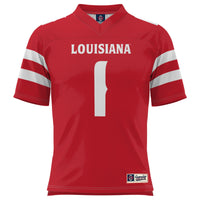 #1 Louisiana Ragin' Cajuns Football Jersey - Red