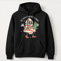 Retro Holiday Snack Cake Sweatshirt, Christmas Tree Cake Hoodie, Nostalgic Xmas Pullover, Humorous Christmas Graphic Hooded Sweater