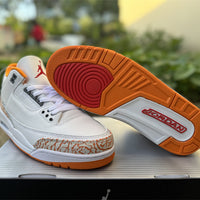 Retro Low Top Sneakers, White Orange Colorway, Lace Up Design, Casual Gift for Sneaker Fans