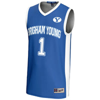 #1 BYU Cougars Lightweight Basketball Jersey - Royal