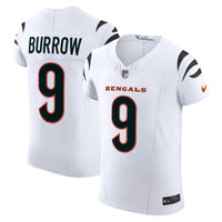 Cincinnati Bengals Joe Burrow White Elite Jersey
