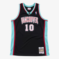 Vancouver Grizzlies Mike Bibby 2000 Swingman Authentic Jersey - Black