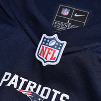New England Patriots Kevin Byard III Navy Team Game Jersey