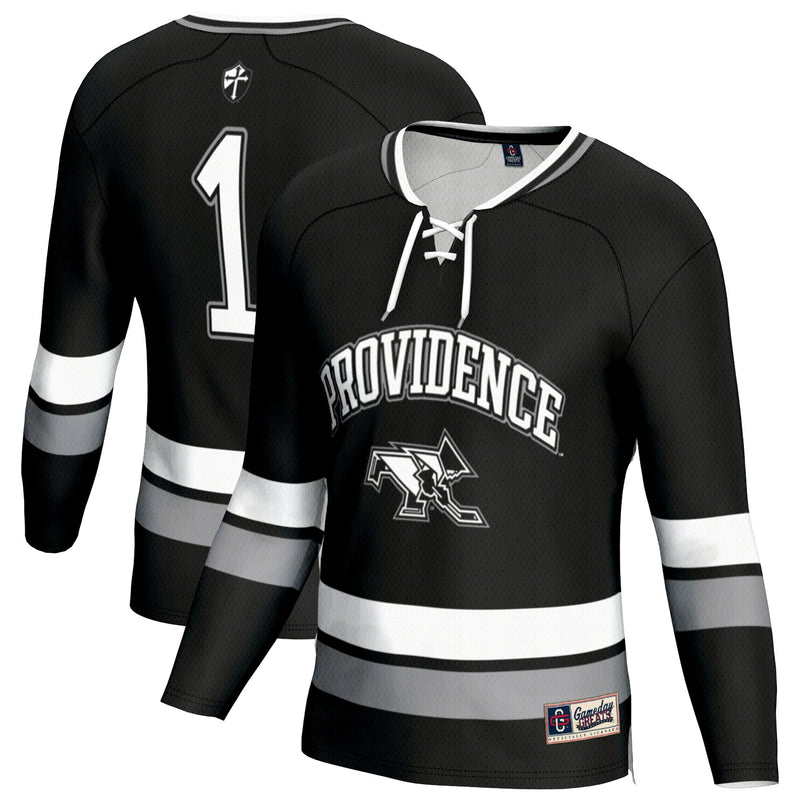Providence Friars Lightweight Hockey Fashion Jersey - Black