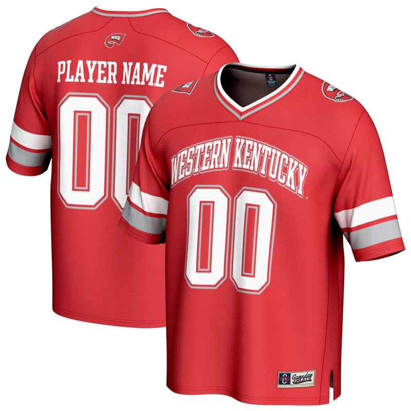 Western Kentucky Hilltoppers NIL Pick-A-Player Football Fashion Jersey - Red