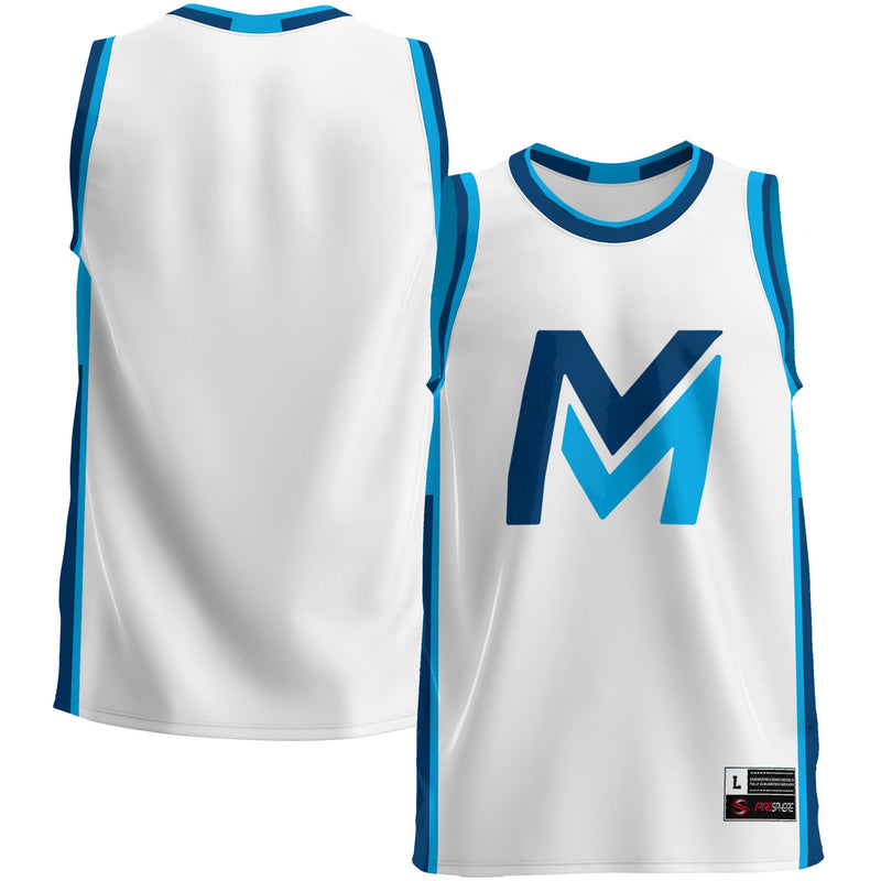 Mid Michigan College Lightweight Basketball Jersey - White