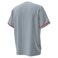 Utah Utes Replica Baseball Jersey - Gray