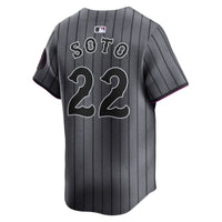New York Mets Juan Soto Gray City Connect Limited Player Jersey