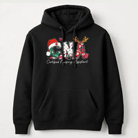 Certified Nursing Assistant Holiday Hoodie, CNA Christmas Hoodie, Nurse Xmas Sweatshirt, Medical Healthcare Pullover Hoodie Present