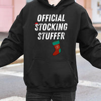 Sarcastic Holiday Graphic Sweatshirt, Stocking Stuffer Humorous Christmas Hoodie, Retro Festive Xmas Pullover, Comfy Winter Present for Him