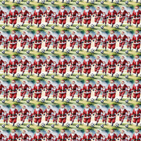Christmas Sports Gift Wrap, Santa Claus Soccer Wrapping Paper, Humorous Soccer Santa Wrapping Paper, Holiday Gift Wrap, Soccer Fan Paper Roll