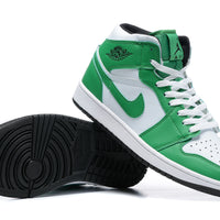 Sneakers, Green Colorway, Lace Up Design, Casual Gift for Sneaker Fans