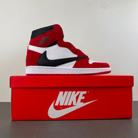 High Top Sneakers, White Black Red Colorway, Reverse Hook Design, Lace Up Design, Casual Gift for Sneaker Fans