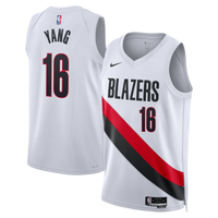 Portland Trail Blazers Replica Association Edition Swingman Jersey - White - Yang Hansen