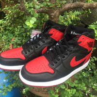 Sneakers, Black Red Colorway, Lace Up Design, Casual Gift for Sneaker Fans