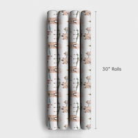 Watercolor UK Christmas Gift Wrap, London Tower Bridge Wrapping Paper, British London Holiday Wrapping Paper, Anglophile Travel Present Wrap