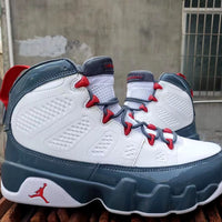 Sneakers, White Gray Red Colorway, Lace Up Design, Casual Gift for Sneaker Fans