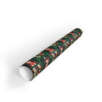 Adorable Santa Hat Dogs Sweater Gift Wrap, Christmas Puppy Wrapping Paper, Holiday Dog Wrapping Paper, Festive Pet Lover Present Paper Roll
