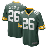 Green Bay Packers Darnell Savage Jr. Green Game Team Jersey