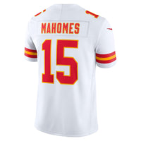 Kansas City Chiefs Patrick Mahomes White Stitched Limited Jersey