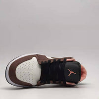 Low Top Sneakers, Brown White Colorway, Lace Up Design, Casual Gift for Sneaker Fans