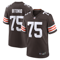 Cleveland Browns Joel Bitonio Brown Game Jersey