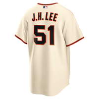 San Francisco Giants Jung Hoo Lee Cream Home Replica Jersey