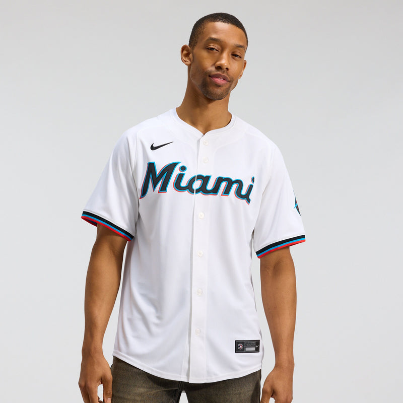 Miami Marlins White Home Limited Jersey