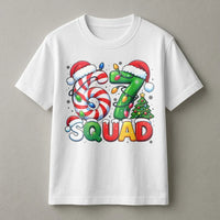 Candy Cane Tree Holiday Shirt, 67 Squad Christmas T-Shirt, Matching Family Christmas Tee, Festive Group Graphic T-Shirt, Xmas Fan Present