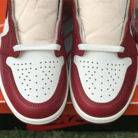 High Top Sneakers, Red White Colorway, Lace Up Design, Casual Gift for Sneaker Fans