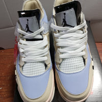 Low Top Sneakers, Gray Yellow Pink Colorway, Lace Up Design, Casual Gift for Sneaker Fans