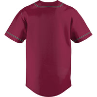 New Mexico State Aggies Lightweight Baseball Jersey - Crimson