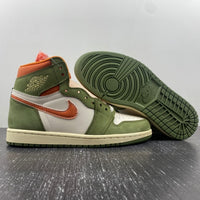 Sneakers, Off White Green Colorway, Lace Up Design, Casual Gift for Sneaker Fans